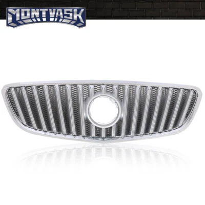 Fit For 2010-2013 Buick Lacrosse Front Upper Bumper Grille Grill Black Chrome — 第 1/4 张图片