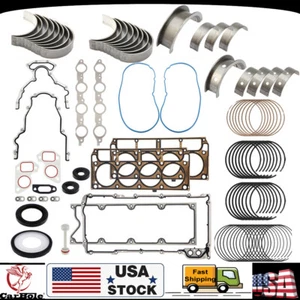 Engine Rebuild Kit-Bearing & Gaskets For Chevy GMC Sierra LS1/LS6 4.8L 5.3L 6.0L - Picture 1 of 19