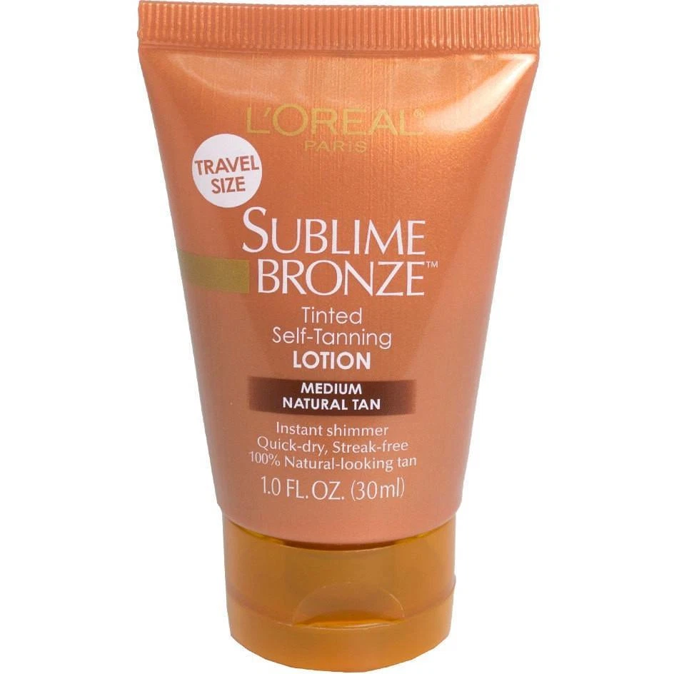 Loreal Sublime Bronze Tinted Self Tanning Lotion 1 oz - Medium Natural Tan (Trav - Image 1 of 1