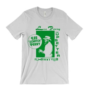 Lee Scratch Perry T-Shirt - Green - Reggae Dub Roots - The Upsetter Almighty Dub - Picture 1 of 9