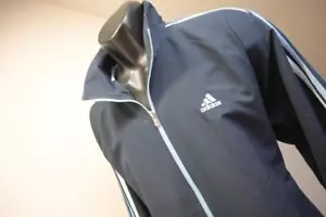 Adidas Track Jacket ClimaLite 365 Performance Full Zip Athletic Mens Sz Large - Picture 1 of 10