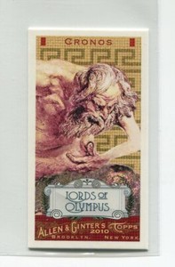 2010 Topps Allen & Ginter Mini Lords of Olympus Cronos