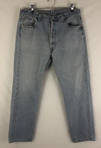 Vintage 90er Jahre Levis 501XX Denim Jeans Made in USA leicht gewaschen 501 Gr. 36 32 (34x32) - Bild 1 von 8