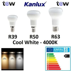 Kanlux R39 R50 R63 LED Reflector Bulb Spot Light Cool White Light E14 E27 Lamps - Picture 1 of 9