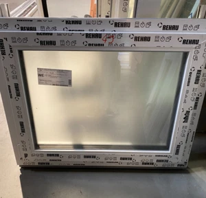Kunststofffenster Rehau weiss, 97 x 77,5 cm - Bild 1 von 2