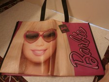 barbie tote bag plastic