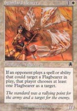 Apocalypse Standard Bearer - Foil x1 Moderate Play, English Magic Mtg M:tG