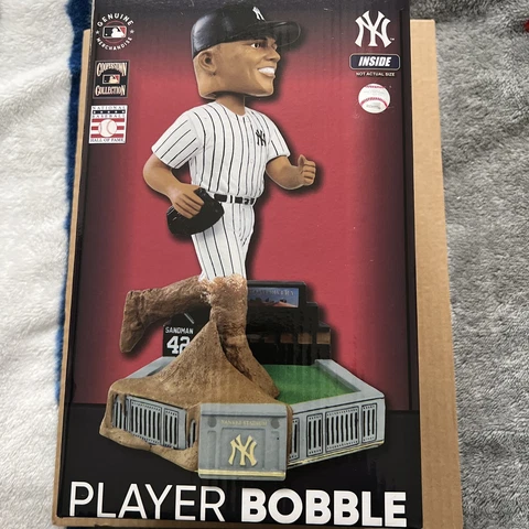 Mariano Rivera New York Yankees Sandman Bobblehead FOCO NEW ORIGINAL BOX Cover