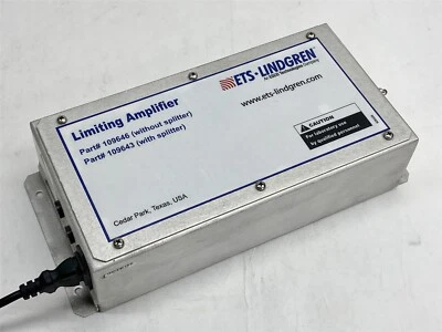 ETS-LINDGREN 109646 Limiting Amplifier Amp RF without Splitter - Image 1 of 4