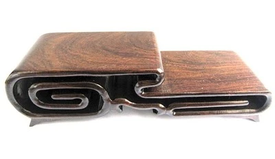 GZ355 - 14*3.8*4.8 厘米可爱小铁木支架适用于 Netsuke 或 Curios — 第 1/4 张图片