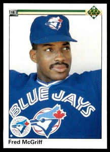 1990 Upper Deck Fred McGriff Toronto Blue Jays #108 - Picture 1 of 2