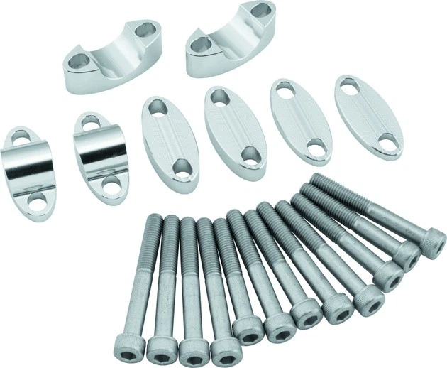 BikeMaster 车把立管适用于 1-1/8 英寸杆银色 — 第 1/1 张图片