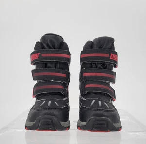 Khombu Neek 2 Baby Toddler Size 6 Black Pull On Warm Winter Snow Boots - Picture 1 of 6