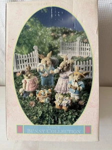 Vintage 1992 Mervyn's 9 Piece Easter Bunny Collection Set - Bild 1 von 11
