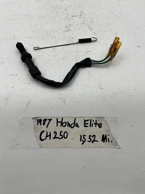 Interruptor de freno trasero OEM 1987 Honda Elite CH250 con resorte 35370-KM1-000 Foto 1 de 4
