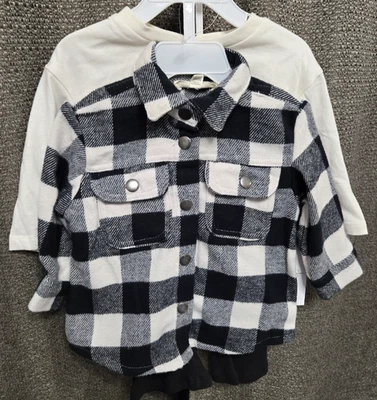 Jessica Simpson Bebé Niñas 3 piezas Pantalones-Top-Chaqueta Conjunto Talla 12M Nuevo con Etiquetas Foto 1 de 4