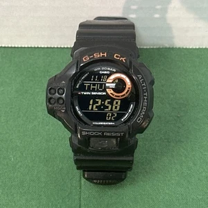 Casio G-Shock GDF-100 Digital Watch ~ Black ~ Altimeter / Temp / Barometer - Picture 1 of 6
