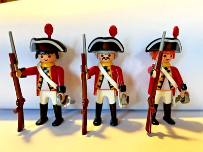 Playmobil 6229 soldats anglais RARE très bon état - Photo 1/2