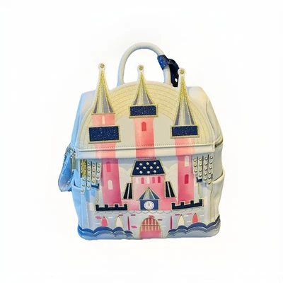 Mini Mochila Danielle Nicole Disney La Bella Durmiente Castillo Real de Aurora NUEVA CON ETIQUETAS Foto 1 de 4