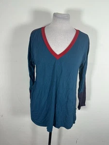 Top donna TKP colore blu manica lunga taglia M - Foto 1 di 8
