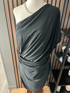 Express One Shoulder kurzes Minikleid Gr. Extra Large XL sexy Ausgehkleid - Bild 1 von 7
