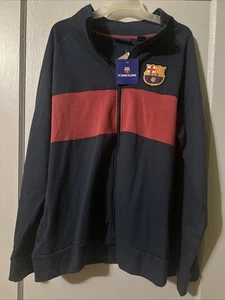 Offical FC Barcelona Long Sleeve Size XL Jacket - Picture 1 of 16