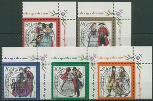 Bund 1994 Deutsche Trachten 1757/61 Ecke 2 mit TOP-Stempel (E2294) - Picture 1 of 1