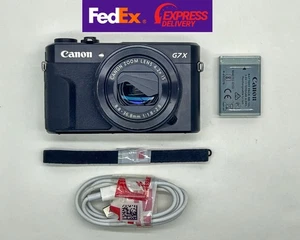 Canon PowerShot G7 X Mark II 20.1 MP Digital Camera - Black - Picture 1 of 8