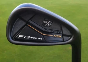 BRAND NEW! WILSON STAFF FG TOUR M3 IRONS SET 4-PW, GW DG XP X100 W/S CROSSLINE - Picture 1 of 4