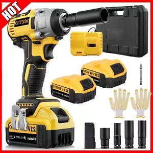 Destornillador de impacto 21V 1000Nm atornillador a batería + 2 baterías de 6,0 Ah + cargador + estuche - Imagen 1 de 10