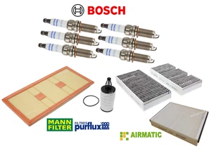 Spark Plug & Air Oil AC Cabin Filter Tune Up Kit 11pcs OEM for Mercedes ML350 - Picture 1 of 1