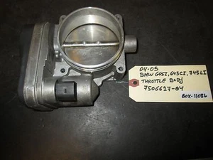 03-04-05 BMW 645i,645ci,745li THROTTLE BODY #7506627-04 (BOX-11086 ))/ - Foto 1 di 3