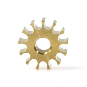 Scaleauto SC-1096A65 Brass Pinion 13 tooth for 2mm motor shaft, ø6,5mm (x2) - Picture 1 of 1