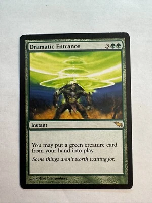 Dramatic Entrance Shadowmoor MTG Magic LP/MP - Image 1 of 2