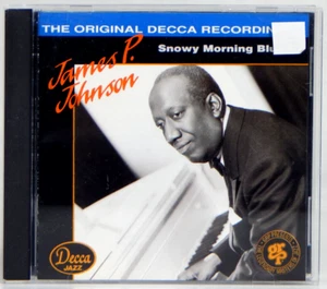 SNOWY MORNING BLUES JAMES P JOHNSON ORIGINAL DECCA JAZZ RECORDING GRP GRD-604 CD - Picture 1 of 4