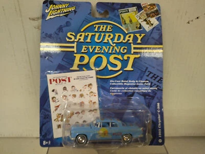 CHRYSLER C-300 1955 THE SATURDAY EVENING POST 1:64 JOHNNY LIGHTNING - Imagen 1 de 2