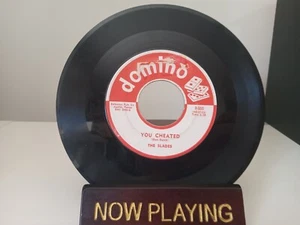 The Slades Domino Records 45 500 You Cheated / Waddle7" 1958 R&B Doo Wop Rock - Picture 1 of 7