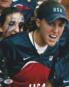 MONICA ABBOTT SIGNED AUTO'D 8X10 PHOTO PSA/DNA TENNESSEE VOLS USA SOFTBALL A - Picture 1 of 1