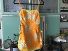 Oryginalny strój kąpielowy / kombinezon z lat 50. jasnopomarańczowy / żółty. GABOR rozmiar 12 Rockabilly