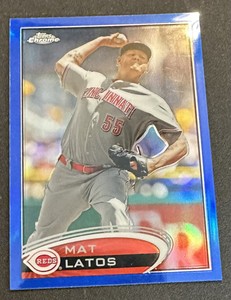 Mat Latos 2012 Topps Chrome Numbered Baseball Card #66  014/199