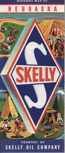 1960 Skelly Road Map: Nebraska NOS - Bild 1 von 1