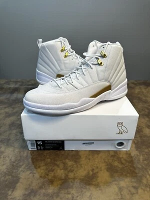 Nike Air Jordan 12 Retro OVO Blanco Drake 873864-102 talla 15 Totalmente Nuevas con Caja Foto 1 de 4