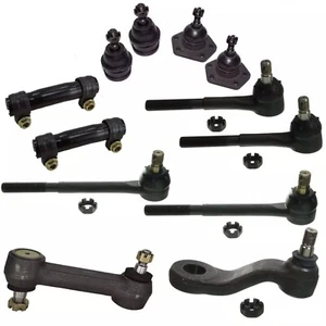 12 Pc Kit Ball Joints Tie Rod Idler Pitman Arm C10 with Power Steering 67-70 2WD - Picture 1 of 1