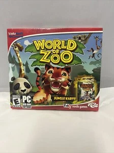 World of Zoo Jungle Kartz (PC Windows vista/ XP/ 7) New In Sealed Case - Picture 1 of 6
