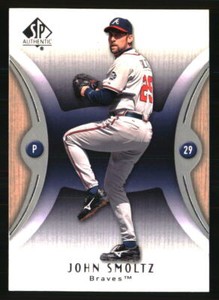 John Smoltz 2007 SP Authentic #3  Baseball Card