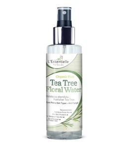 Organic 100% Natural Tea Tree Floral Water 150ml Antifungal Acne Glass Bottle  - Picture 1 of 6