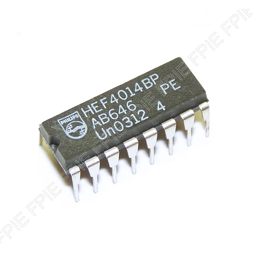 Registro de cambio estático de 8 bits HEF4014BP de Philips Foto 1 de 1