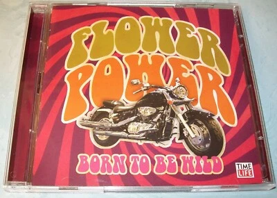Flower Power: Born to Be Wild by Various Artists (2-CD Set, 2007, Time Life) VGC Foto 1 de 4