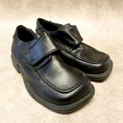 Платье-мокасина Smart Fit для мальчиков 45613 размер 7 W черное без шнуровки - Изображение 1 из 4