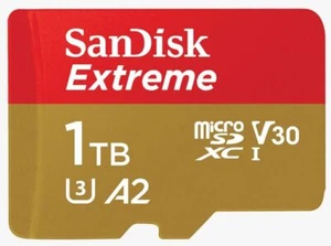 Karta pamięci micro SD do Insta360 One X3 64GB 128GB 256GB 512GB 1TB V30 UHS-I - Zdjęcie 1 z 15